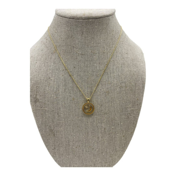 Star and Moon Necklace