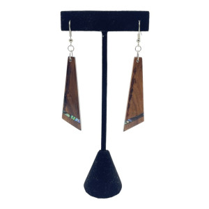 Koa Wood Earring 