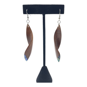 Koa Wood Earring