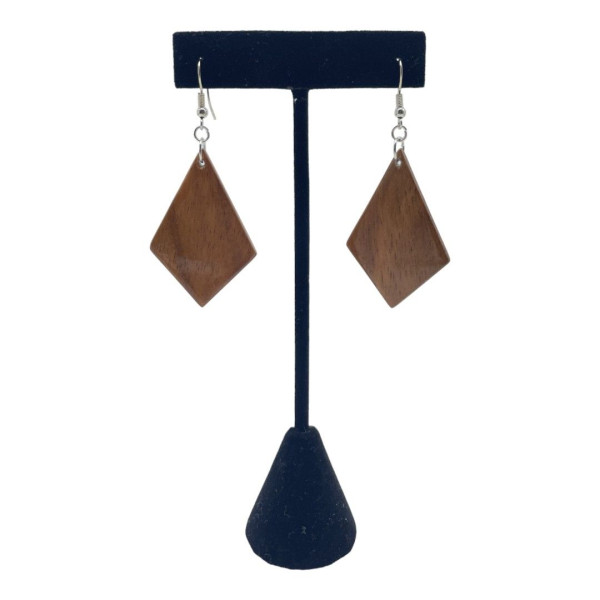 Koa Wood Earring