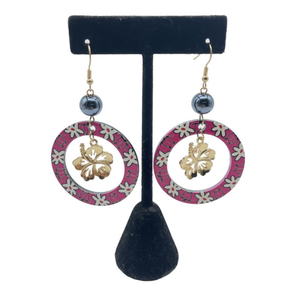 Tribal Plumeria with Pearl