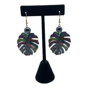 Tribal Monstera with Pearl