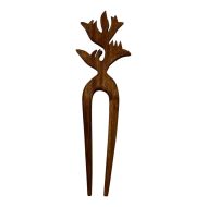 Bird of Paradise Wood Hairpick