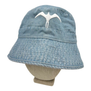 Iwa Bird Bucket Hat - Light Blue