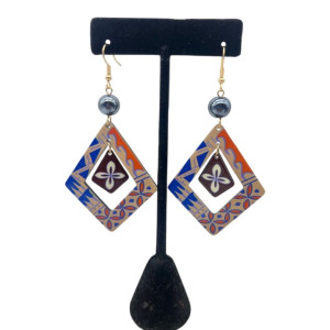 Diamond Shaped Earrings