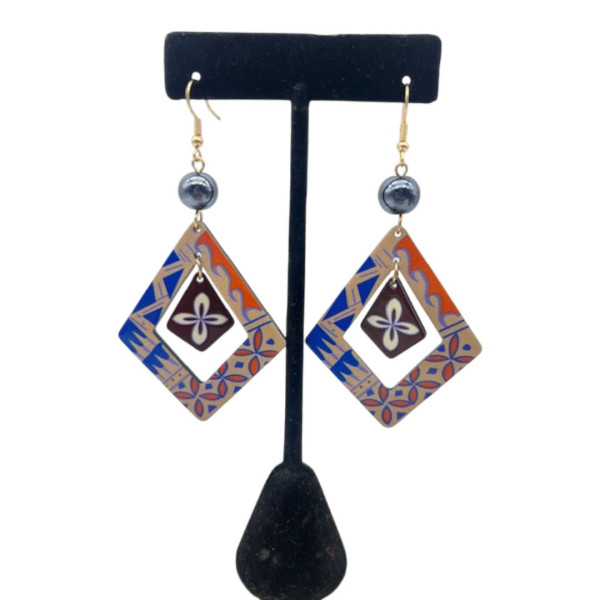 Diamond Shaped Earrings